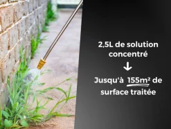 PROTECT EXPERT - Protect expert désherbant concentré - cours allées terrasses - effets visibles sous 3h - 2,5l - jusqu鈥² traités procour25n