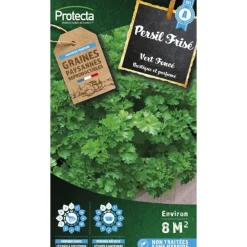 PROTECTA - Graines paysannes - persil frisé vert fonçé