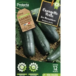 PROTECTA - Graines paysannes - courgette verte des maraîchers