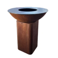 QUOCO - Brasero curvo small corten ø72- quoco