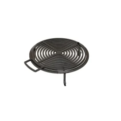 QUOCO - Brasero piatto tavolo medium corten ø84 + grille + spatule + housse