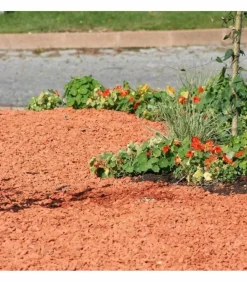 RACINE - Paillage minéral décoratif en brique pilée 10/25 big bag 1 m3 pour 20m2