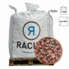RACINE - Paillage minéral en pouzzolane rouge 7/15 big bag 1 m3 pour 20m2