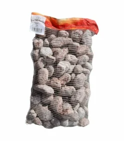 RACINE - Paillage minéral galet marbre rouge 40-60mm, sac 20kg - f-pai071