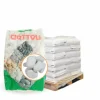 RACINE - Paillage minéral galet marbre blanc carrare 25-40mm, 10 sacs de 25 kg - f-pai008-10x25