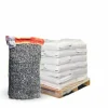 RACINE - Paillage minéral gravier marbre noir 6-14mm, 10 filets de 20 kg - f-pai066-10x20