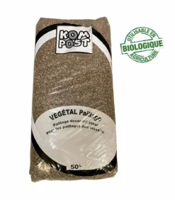 RACINE - Paillis de cosses de sarrasin, idéal contre les mauvaises herbes - sac de 50 l - pro93