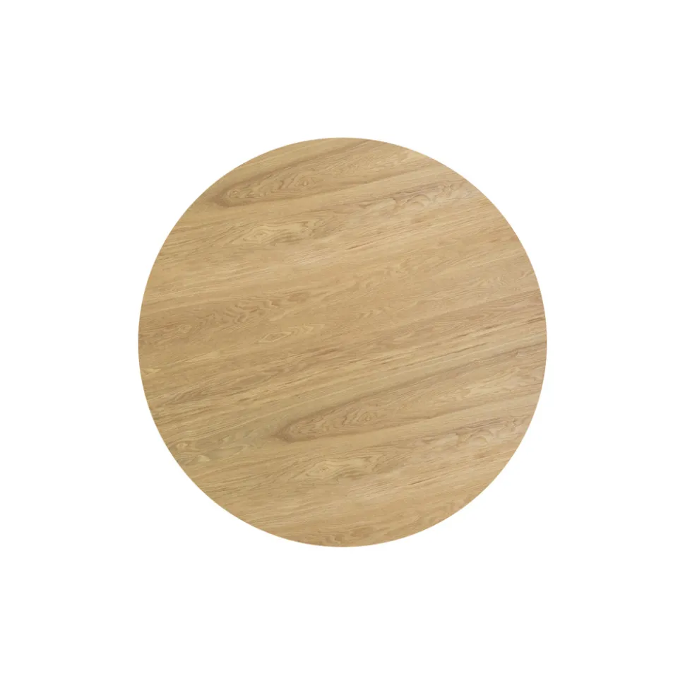 RENDEZ-VOUS DÉCO - Réno - table ronde 4 personnes en bois clair d100 cm