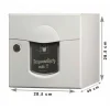 RENZ - Boite aux lettres solea 2 portes blanc mat - renz