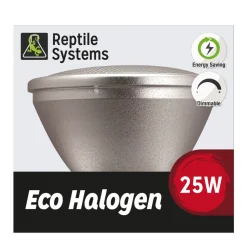 REPTILE SYSTEMS - Kit Lampe eco halogène rouge pour terrarium 25W