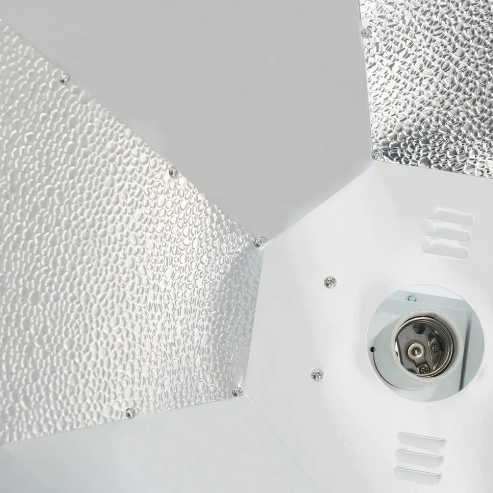 Réflecteur parabolic pour lampe cfl et hps