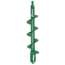RIBILAND - Tarière sur perceuse - ribiland - pour planter des fleurs, des plantes, des bulbes, des poteaux - long. 30 cm diam. 6 cm