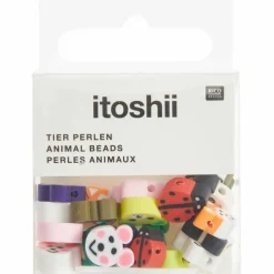 RICO DESIGN - 20 perles animaux 11 mm