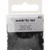 RICO DESIGN - 165 perles coeur 5 x 7 mm - noir