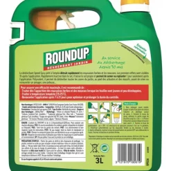 ROUND UP - Roundup - désherbant multi 3l pulvérisateur