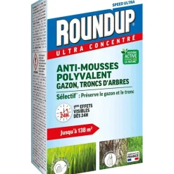 ROUNDUP - Roundup anti-mousses concentré gazon et troncs d'arbres 250 ml ( rmouss250 )