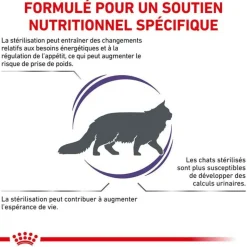 ROYAL CANIN - Croquettes chat veterinary cat neutered satiety balance - royal canin 400 g