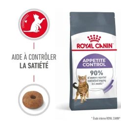 ROYAL CANIN - Croquettes chat quemandeur Appetite Control Sterilised 3.5kg