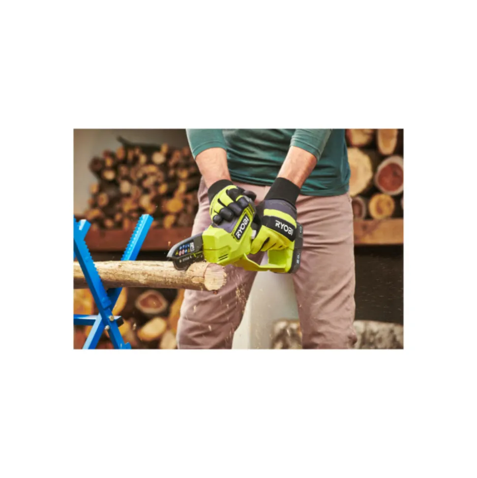 RYOBI - Élagueur à main ryobi - ry18psx10a-120 - 18v one+ brushless - 1 batterie 2,0 ah - 1 chargeur