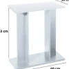 SAN DIMAS - Aqua tableau - - tableau 60 - blanc - montage facile - design moderne