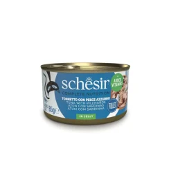 SCHESIR - Gelee thon / sardines schesir chat 85 g