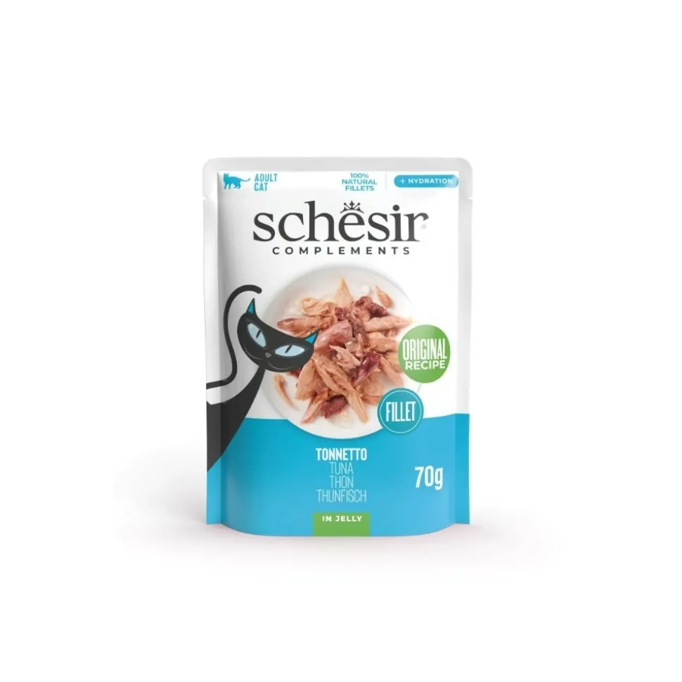 SCHESIR - Gelee thon - schesir chat 70 g