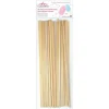 SCRAPCOOKING - 25 bâtonnets pour barbe à papa