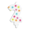 SCRAPCOOKING PARTY - Bougie d'anniversaire chiffre 2