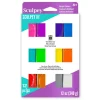 SCULPEY - 12 pâtes polymères sculpey - brillants