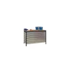 SIMONRACK - Etabli simonwork bt5 box6 1200 antracite/bois - 842x1210x760 600kg - simonrack