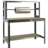 SIMONRACK - Etabli simonwork bt4 1200 gris/bois gris/bois 1445x1210x760 - simonrack