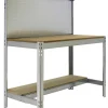 SIMONRACK - Etabli simonwork bt3 1200 galva/bois galva/bois 1445x1210x610 - simonrack