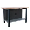SIMONRACK - Etabli simonwork bt6 pro laminate cabinet 1500 antracite antracite/hêtre 865x1500x750 - simonrack