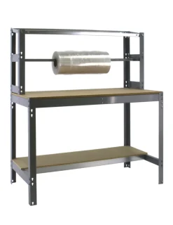 SIMONRACK - Etabli simonwork bt4 1500 gris/bois gris/bois 1445x1510x760 - simonrack