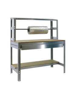 SIMONRACK - Etabli simonwork bt4 box 1200 galva/bois galva/bois 1445x1210x760 - simonrack