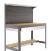 SIMONRACK - Etabli simonwork bt3 box 1200 gris/bois gris/bois 1445x1210x610 - simonrack