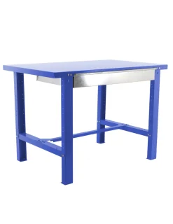SIMONRACK - Etabli simonwork bt6 metal 1box 1200x735 bleu bleu 830x1200x730 - simonrack