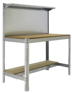 SIMONRACK - Etabli simonwork bt3 1500 galva/bois galva/bois 1445x1510x610 - simonrack
