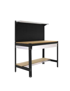 SIMONRACK - Etabli simonwork bt3 box 1200 antracite/bois antracite/bois 1445x1210x610 - simonrack