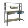 SIMONRACK - Etabli simonwork bt4 box 900 galva/bois galva/bois 1445x910x760 - simonrack