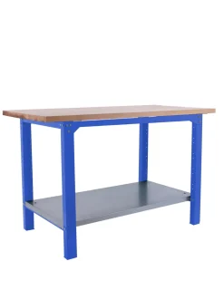 SIMONRACK - Etabli simonwork bt6 pro laminate 1800 bleu/hêtre bleu/hêtre 865x1800x750 - simonrack