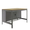 SIMONRACK - Etabli simonwork bt0 cabinet 1200 gris/bois gris/bois 842x1210x760 - simonrack
