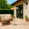 SINED - Chauffage exterieur wifi 2000w 3 niveaux ip65 led app tuya