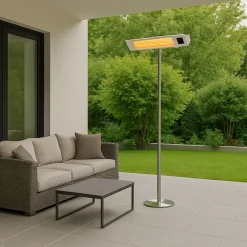 SINED - Chauffage exterieur wifi 2000w 3 niveaux ip65 led app tuya