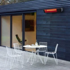 SINED - Chauffage infrarouge cristal noir sined caldo vetro nero 2000
