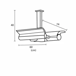 SINED - Poêle de plafond infrarouge sined 4000