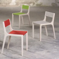 SIRCH - Chaise design sepp rouge