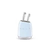 Smeg bloc de 6 couteaux bleu - kbsf02pb