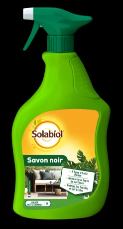 SOLABIOL - Savon noir prêt à l'emploi pulvérisateur 1l /nc - solabiol