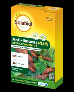 SOLABIOL - Solabiol anti-limaces & escargots ultra concentrés - 750g - résistant à la pluie - grande surface de traitement solimaplus750